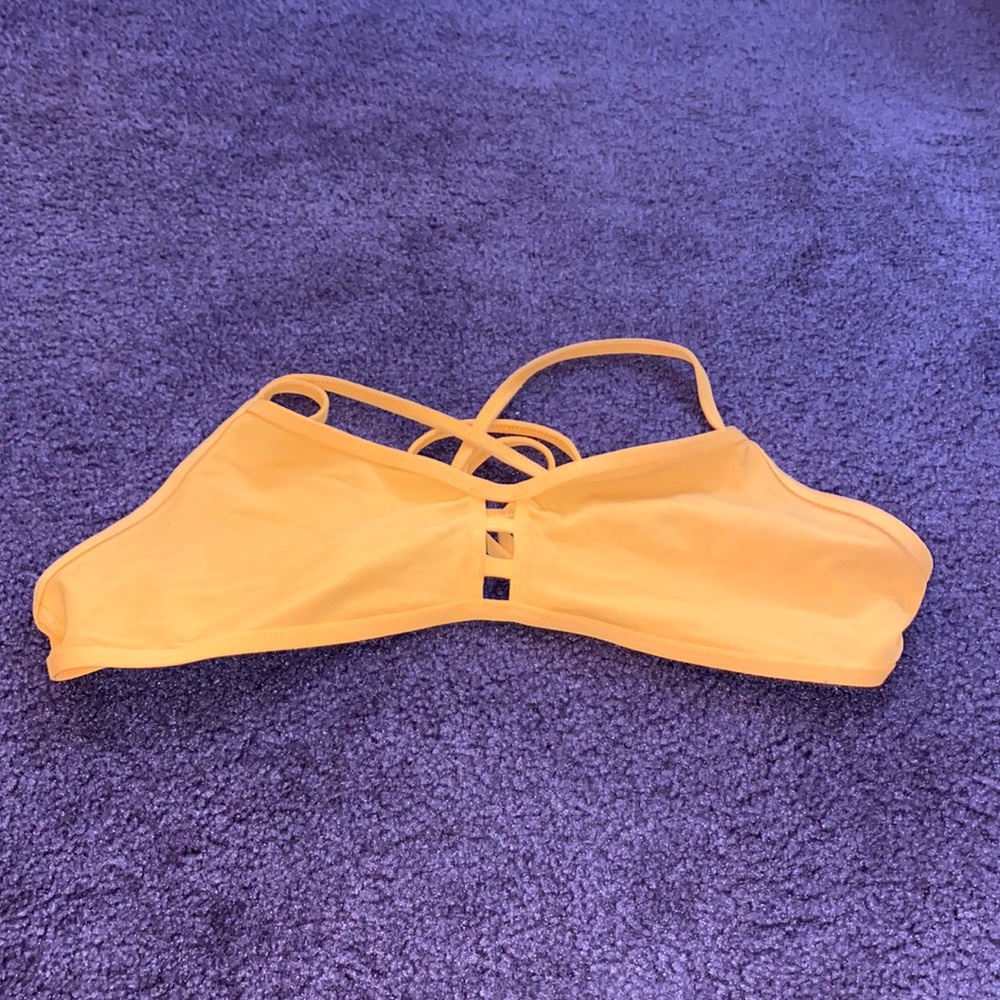 Jolyn Clothing Yellow Bikini Top